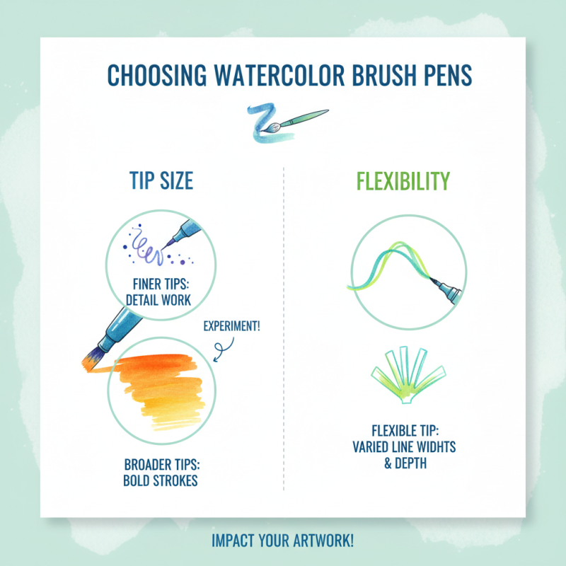 How to Choose the Best Watercolour Brush Pens for Your Art Projects?