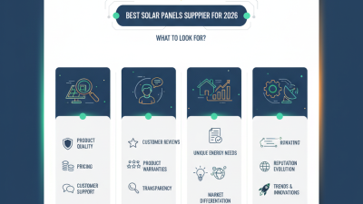 Best Solar Panels Supplier for 2026 What to Look For?