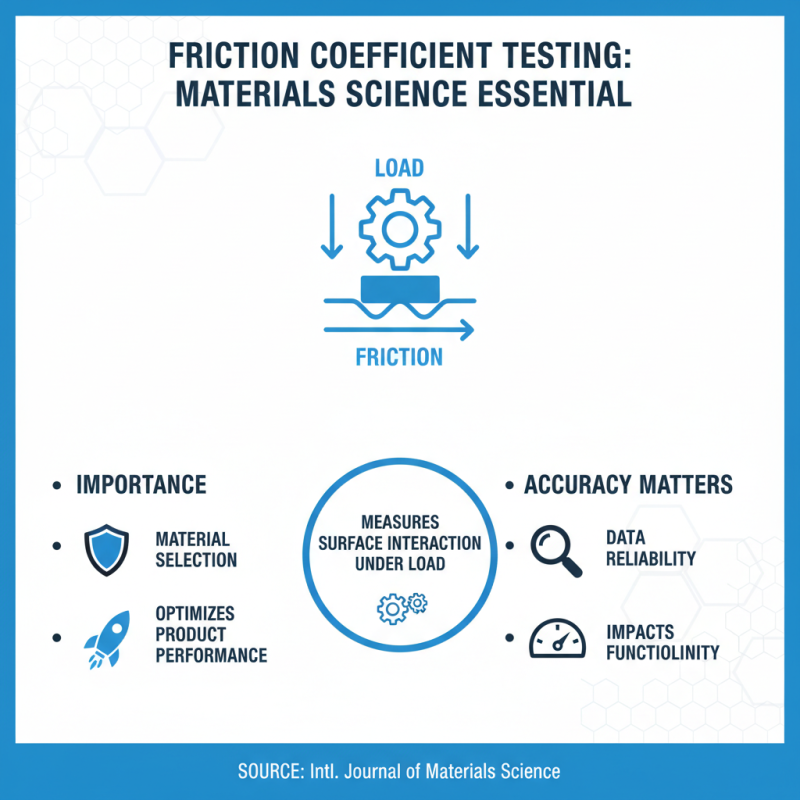 Top 10 Friction Coefficient Testers for Accurate Material Testing?