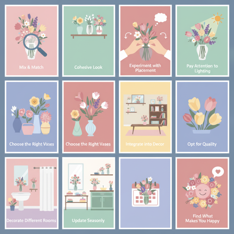 10 Tips for Using Fake Spring Flowers to Brighten Your Home Decor?