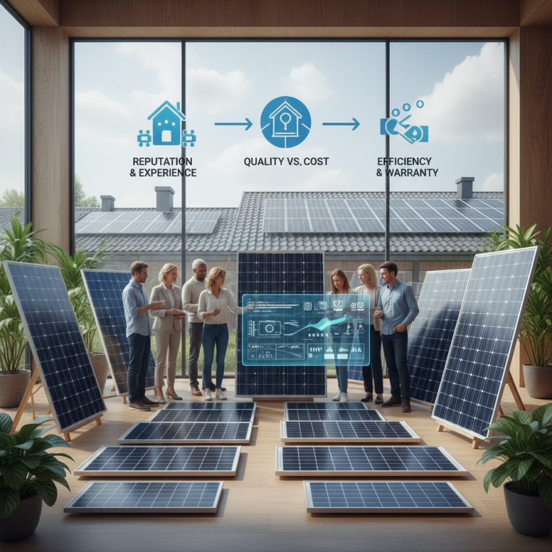 How to Choose the Best Solar Panels Supplier for Your Needs?