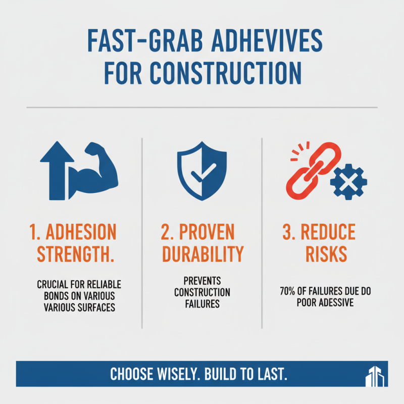 2026 Best Fast Grab Adhesive Options for Your Projects?