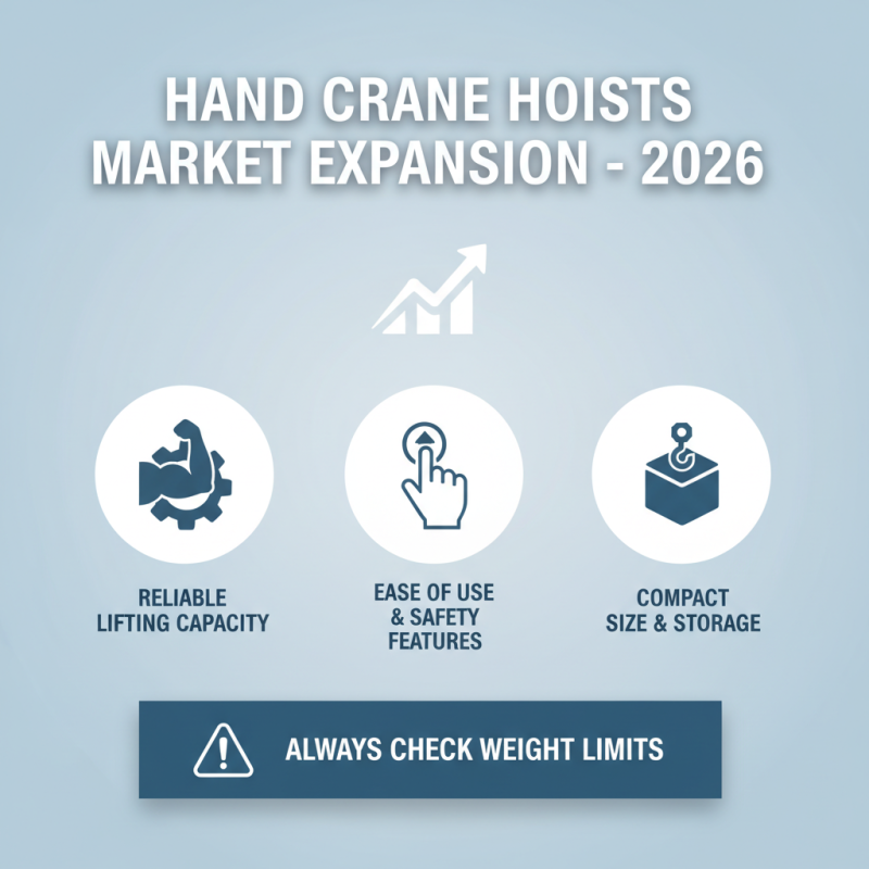 2026 Best Hand Crane Hoist Options for Your Needs?