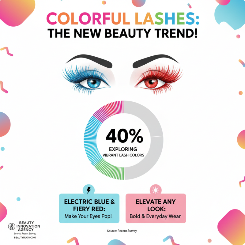 Top Colorful Lashes Trends to Enhance Your Eye Makeup Game?