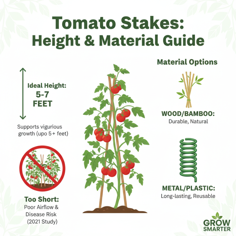 Best Tomato Plant Stakes for Healthy Growth and Support?