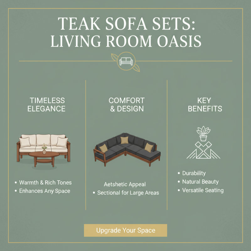 Top Teak Sofa Set Designs for Your Living Room Oasis?