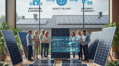 How to Choose the Best Solar Panels Supplier for Your Needs?