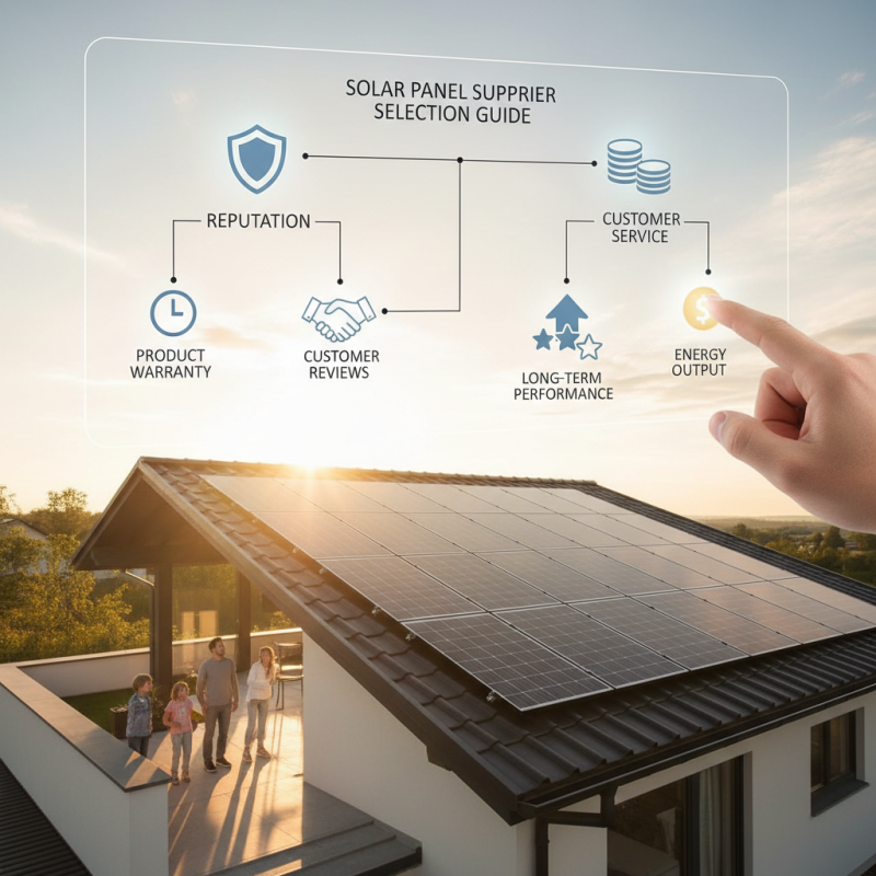 How to Choose the Best Solar Panels Supplier for Your Needs?