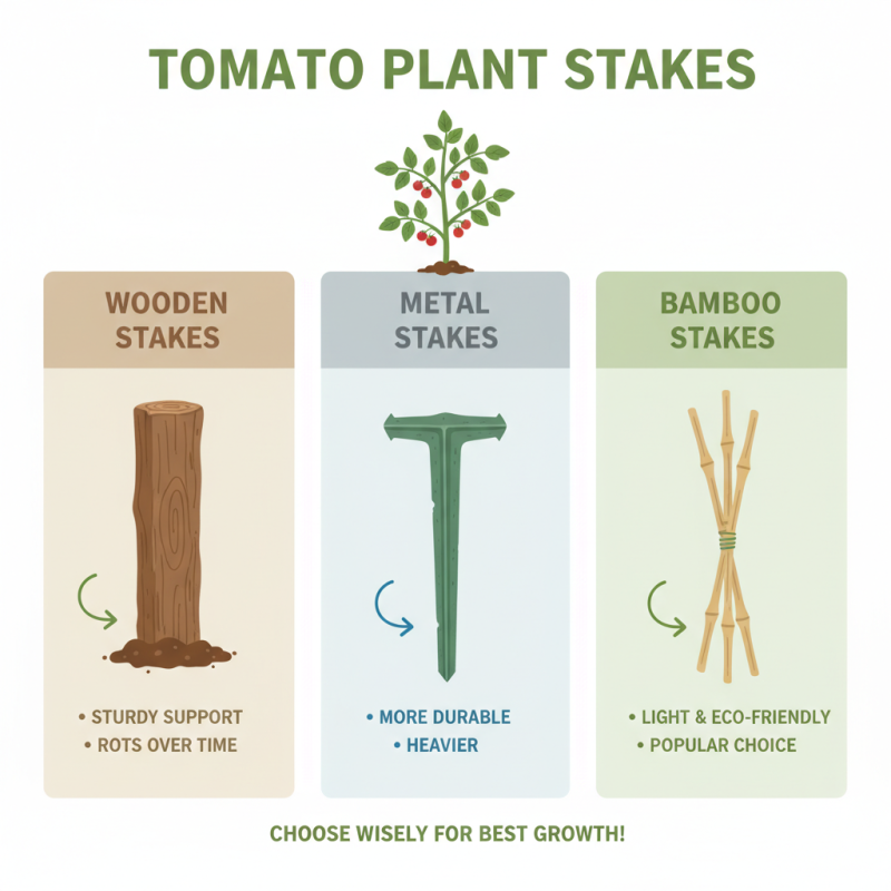 Best Tomato Plant Stakes for Healthy Growth and Support?