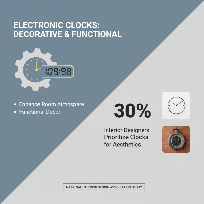 Why Choose an Electronic Clock for Your Home or Office?
