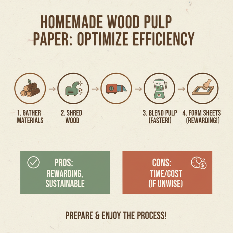 How to Make Wood Pulp Paper at Home Efficiently?