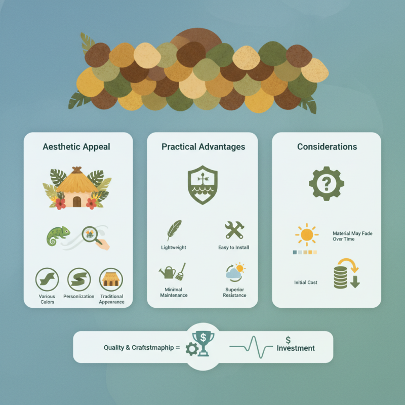 2026 Best Plastic Thatch Roof Options for Your Home?