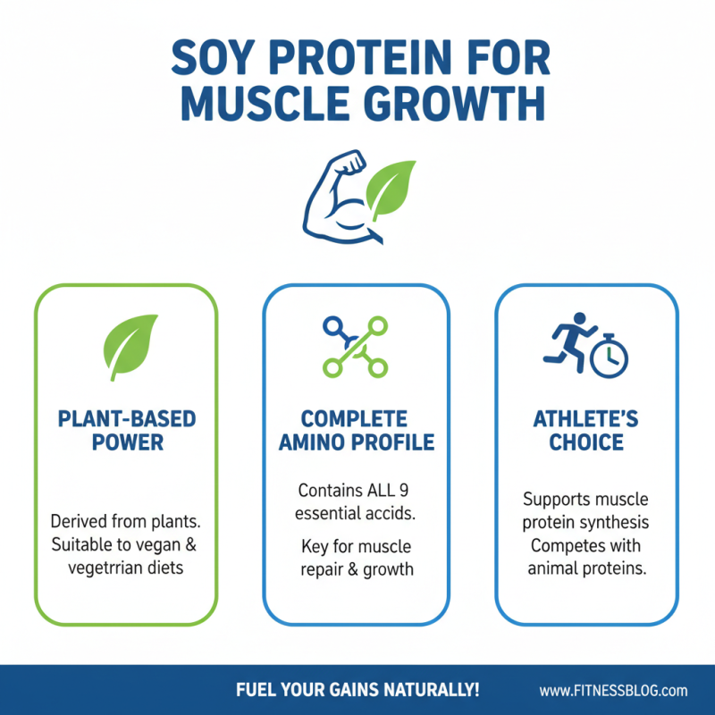 2026 Best Soy Protein Supplements for Muscle Growth?