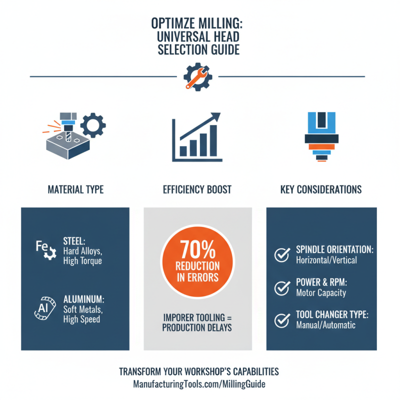 How to Choose the Right Universal Milling Head for Your Workshop?