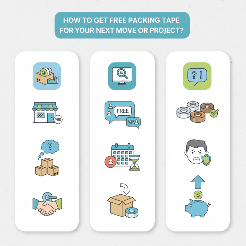 How to Get Free Packing Tape for Your Next Move or Project?