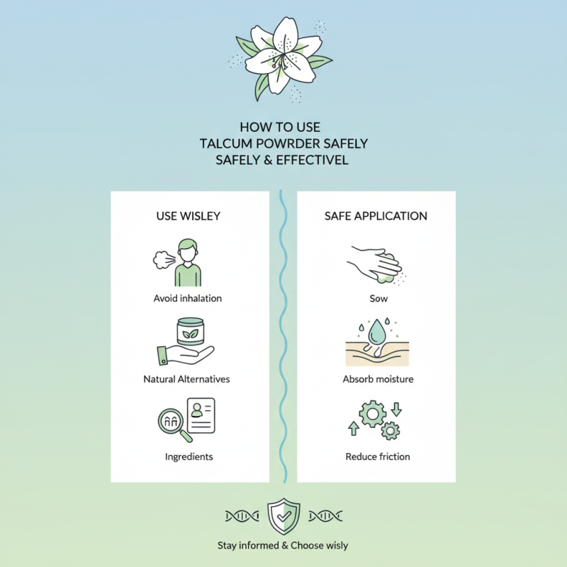 How to Use Talcum Powder Safely and Effectively?
