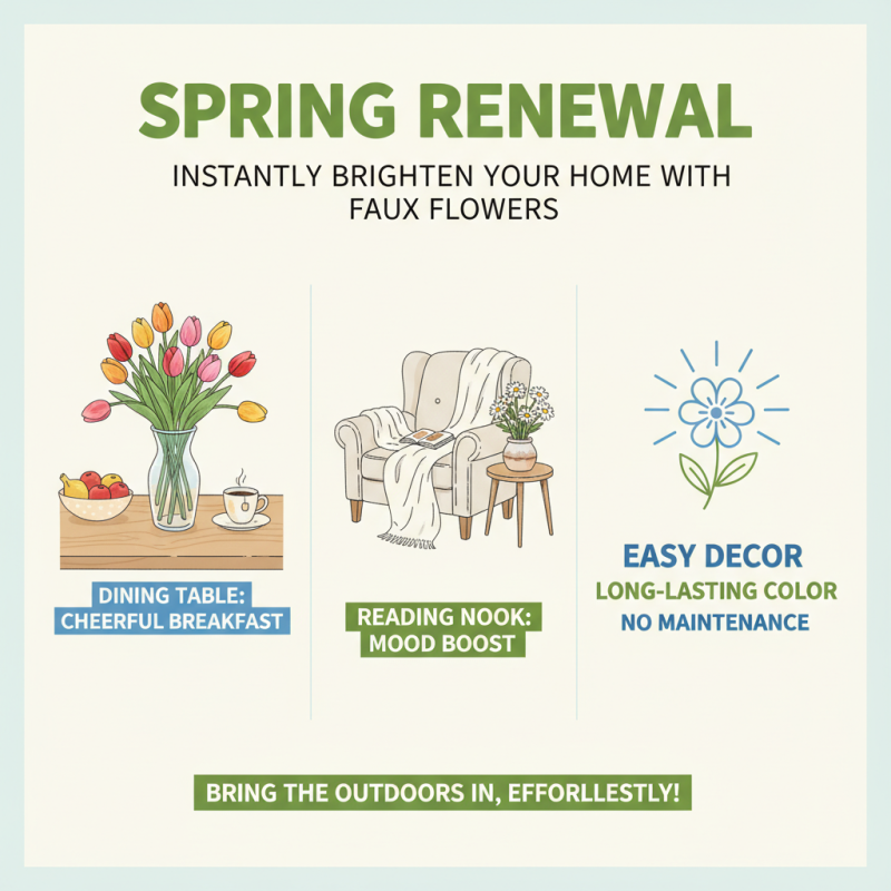 10 Tips for Using Fake Spring Flowers to Brighten Your Home Decor?