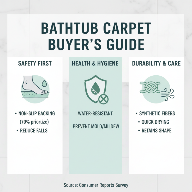 What is Bathtub Carpet and How to Choose the Right One?