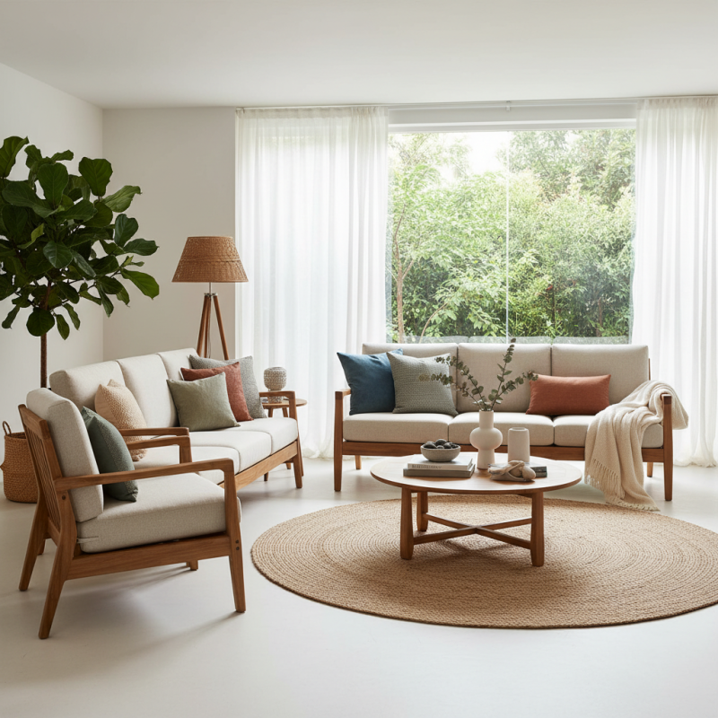 Top Teak Sofa Set Designs for Your Living Room Oasis?