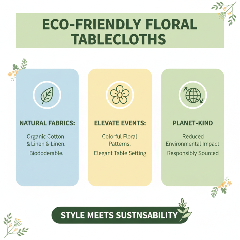Top Floral Tablecloth Trends for Your Next Event Decor Ideas?