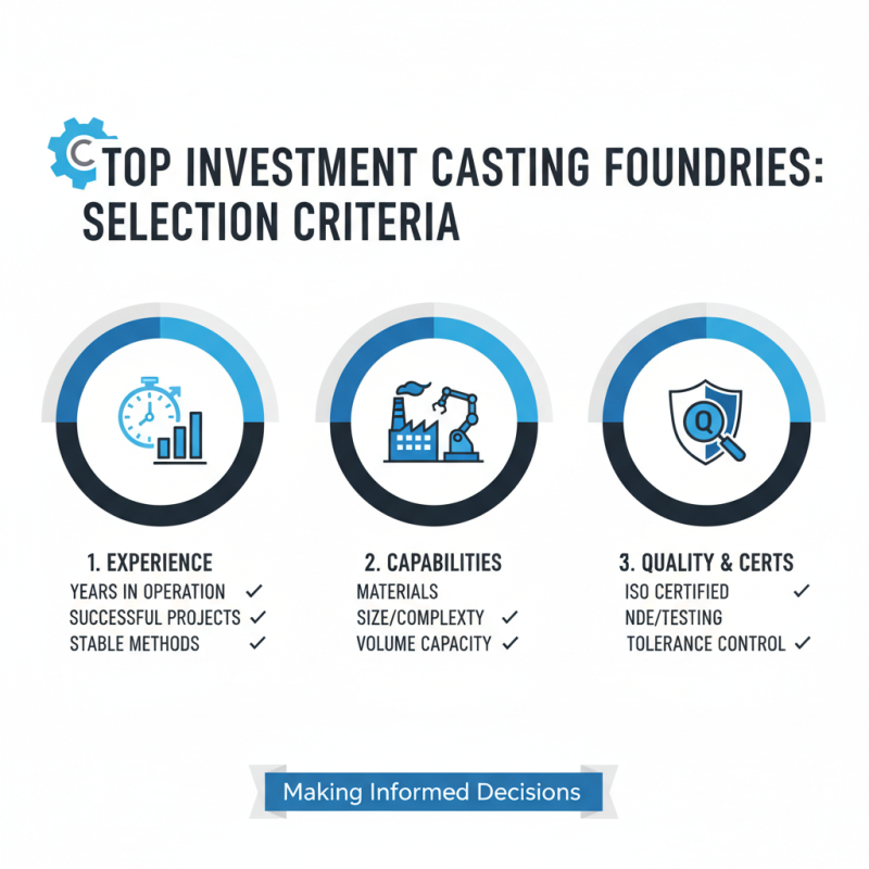 Top 10 Investment Casting Foundries You Should Know?