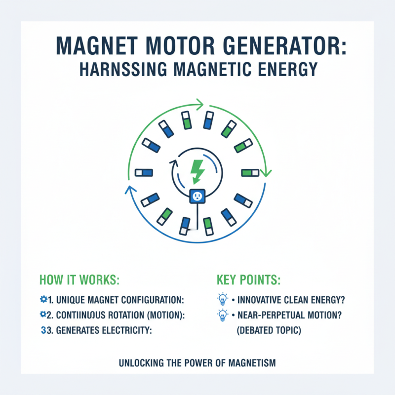 What is a Magnet Motor Generator and How Does It Work?