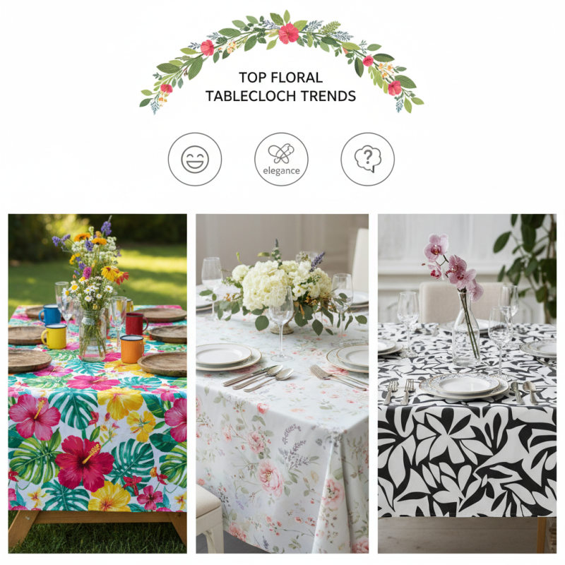 Top Floral Tablecloth Trends for Your Next Event Decor Ideas?
