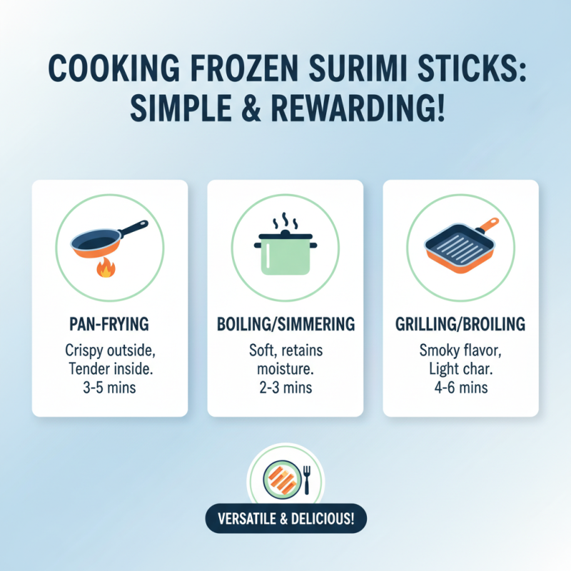 How to Cook Frozen Surimi Sticks for a Delicious Meal?