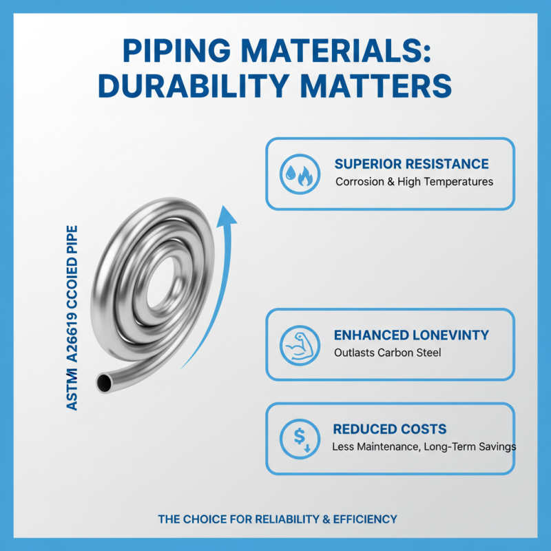 Why Choose ASTM A269 316 Coiled Pipe for Your Next Project?