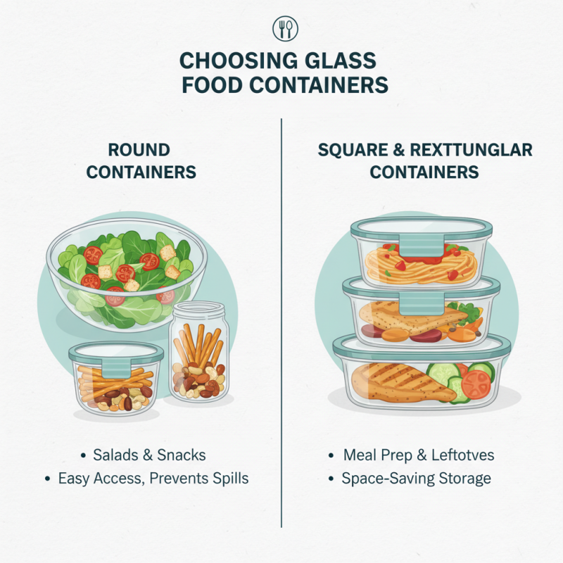 How to Choose the Right Glass Containers for Food Storage?