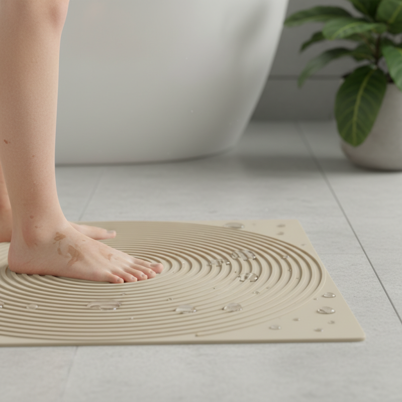What is a Natural Rubber Bath Mat and Its Benefits?