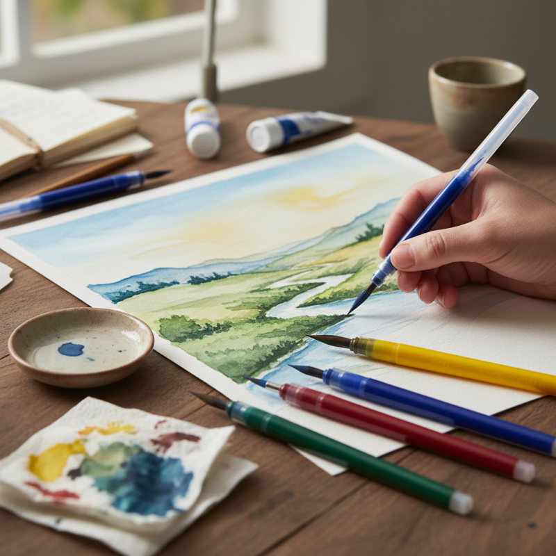 How to Choose the Best Watercolour Brush Pens for Your Art Projects?