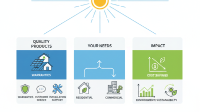 Why Choose the Right Solar Panels Supplier for Your Needs?