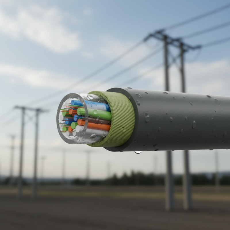 What is a loose tube fibre cable and how does it work?