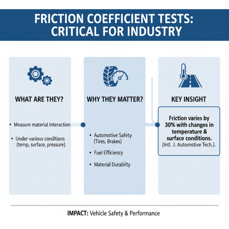Top 10 Friction Coefficient Testers for Accurate Material Testing?