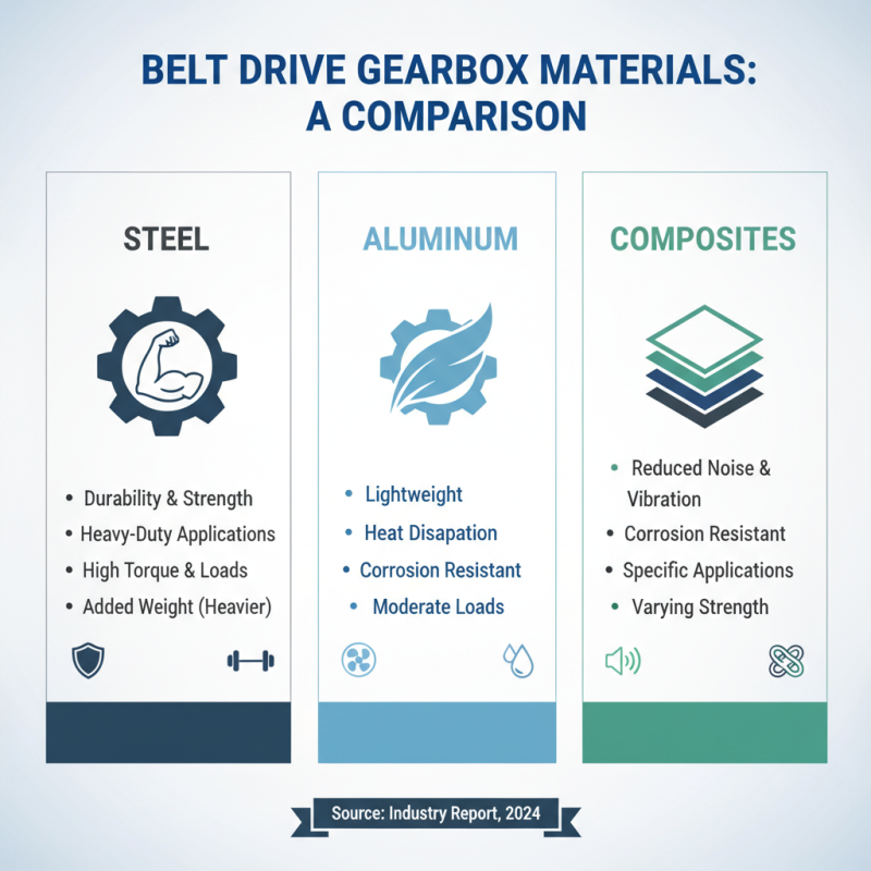 How to Choose the Right Belt Drive Gearbox for Your Needs?