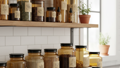 2026 How to Use Amber Glass Jars for Stylish Home Organization?
