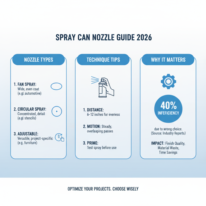 Best Spray Can Nozzle Options for 2026 Which One Should You Choose