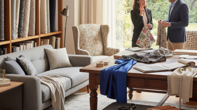 How to Choose the Right Upholstery Fabric for Your Furniture?