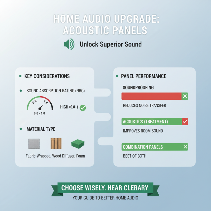 Top 10 Acoustic Sound Panels for Enhanced Home Audio Experience?