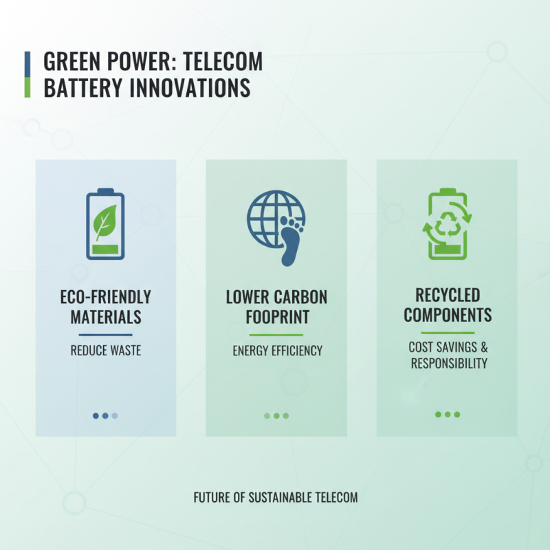 2026 Top Telecom Tower Battery Innovations and Trends?