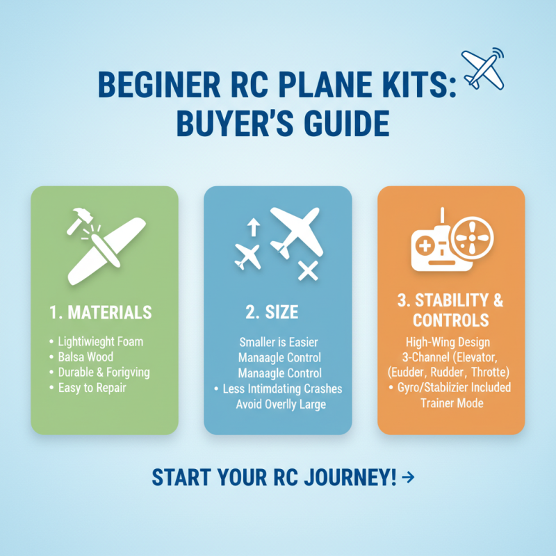 How to Choose the Best RC Plane Kits for Beginners?