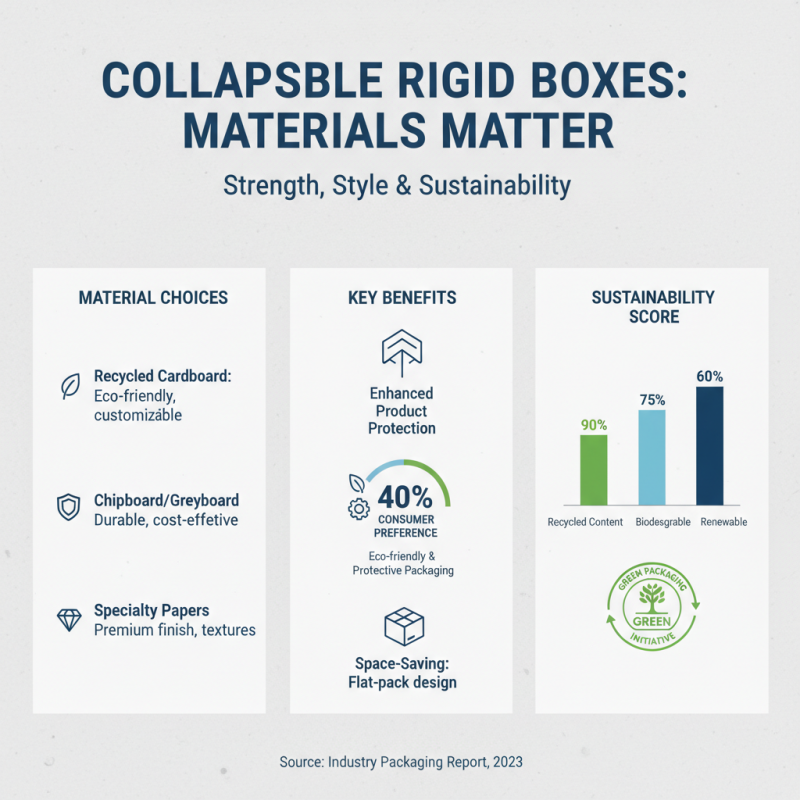 How to Choose the Best Collapsible Rigid Boxes for Your Packaging Needs?