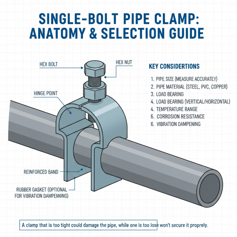 How to Choose the Best Single Bolt Pipe Clamp for Your Needs?