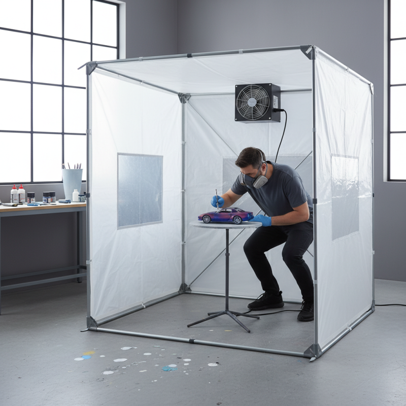 How to Choose the Best Portable Spray Booth for Your Projects?