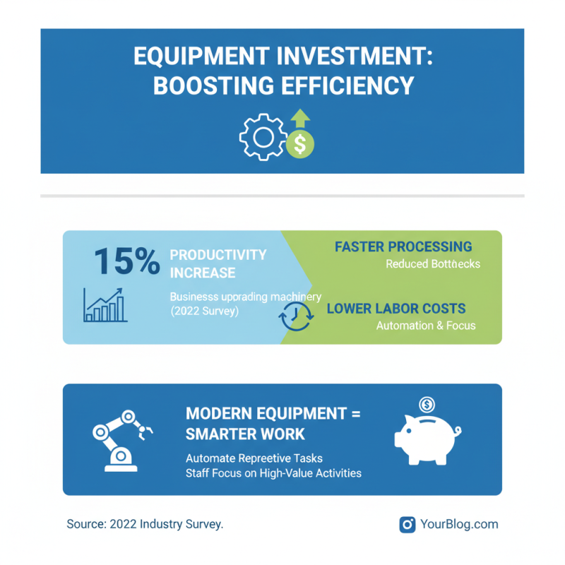 Why Investing in Equipment Machines is Essential for Business Success?