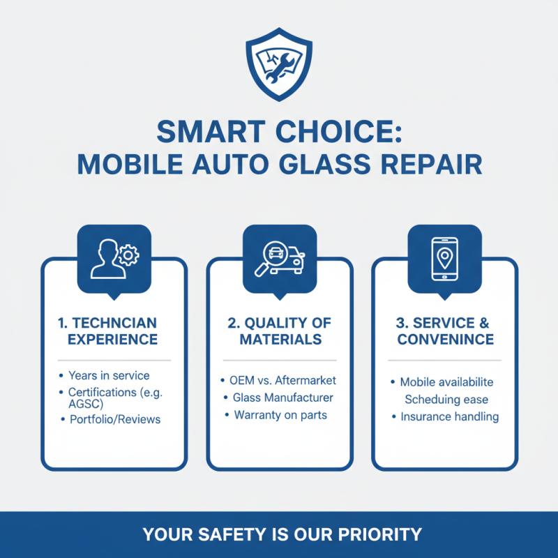 2026 Best Auto Glass Mobile Services for Your Vehicle Needs?