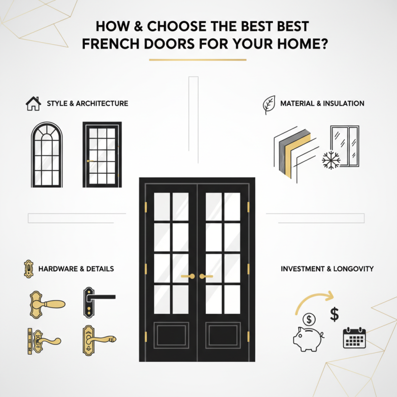How to Choose the Best Black French Doors for Your Home?