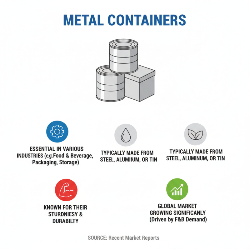 What is a Metal Container and How is it Used?