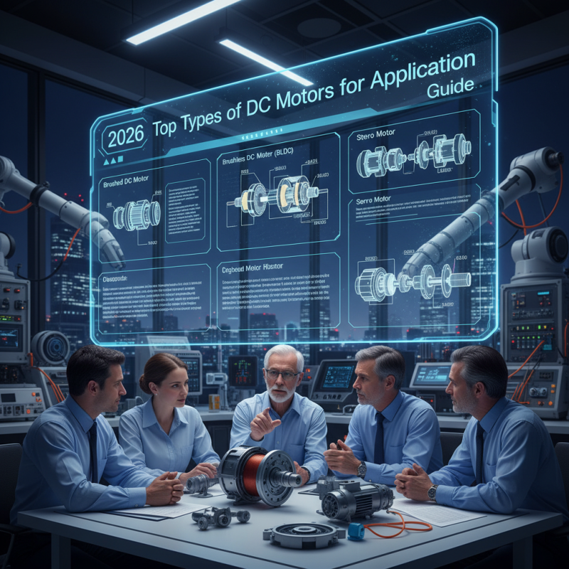 2026 Top Types of DC Motors for Every Application Guide?